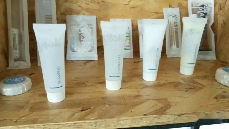 Tube vide en plastique PE d'hôtel de voyage, emballage cosmétique, conditionneur de cheveux, Gel douche, Tube de shampoing